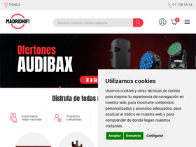 'madridhifi.com' screenshot
