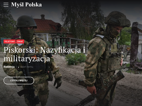 'myslpolska.info' screenshot