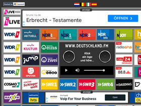 'deutschland.fm' screenshot