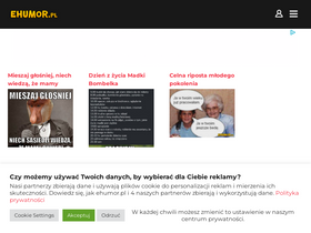 'ehumor.pl' screenshot