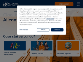 'alleanza.it' screenshot