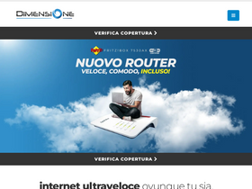 'dimensione.com' screenshot