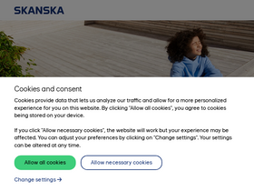 'skanska.com' screenshot