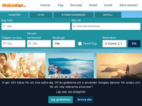 'destination.se' screenshot