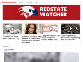 'redstatewatcher.com' screenshot