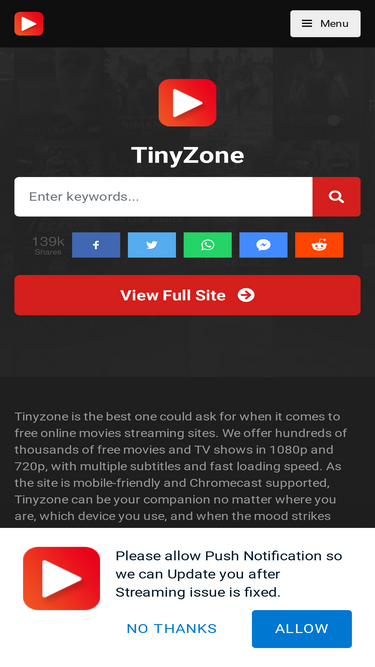 Tinyzone tv app hotsell