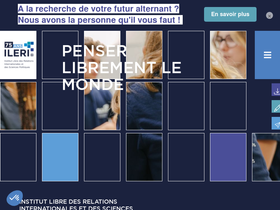 'ileri.fr' screenshot