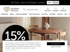 'geliebtes-zuhause.de' screenshot