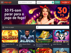 'pin-up-casino.com.br' screenshot
