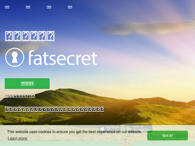 'fatsecret.cn' screenshot