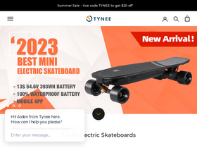 'tyneeboard.com' screenshot
