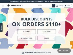 'threadsy.com' screenshot