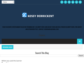 'kossyderrickent.com' screenshot