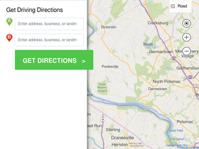 'mapofdirections.com' screenshot