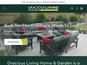 graciouslivinghome.ca homepage screenshot