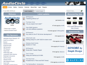 'audiocircle.com' screenshot