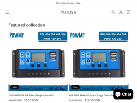 yutusa.com homepage screenshot
