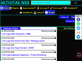 'aktivitasweb.com' screenshot