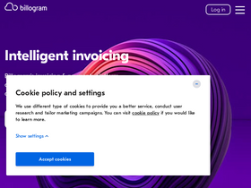 'billogram.com' screenshot