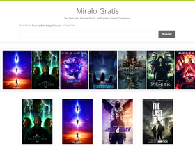 'miralogratis.com' screenshot