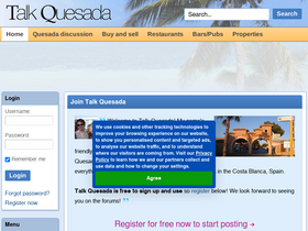 'talkquesada.com' screenshot