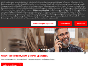 'berliner-sparkasse.de' screenshot