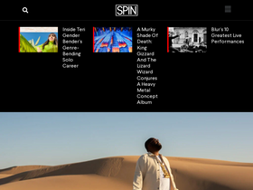 'spin.com' screenshot