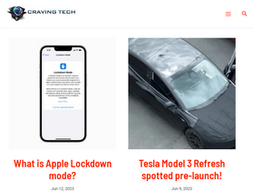 'cravingtech.com' screenshot