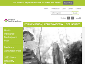 'arhealthwellness.com' screenshot