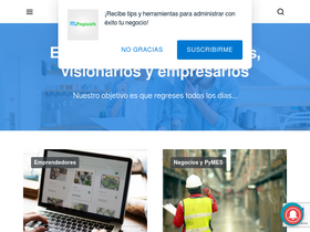 'mipropiojefe.com' screenshot