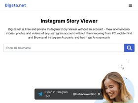 'bigsta.net' screenshot