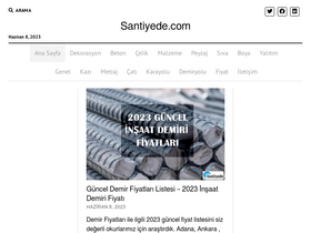 'santiyede.com' screenshot