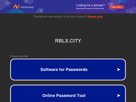 'rblx.city' screenshot