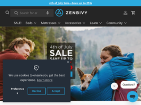 'zenbivy.com' screenshot