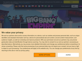 'bigbangempire.com' screenshot
