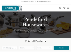 Pendeford homepage screenshot