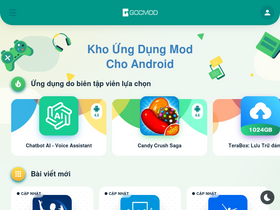 'gocmod.com' screenshot