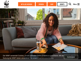 'wwf.ch' screenshot