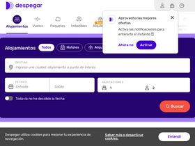 'despegar.co.cr' screenshot