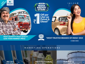 'nayaraenergy.com' screenshot