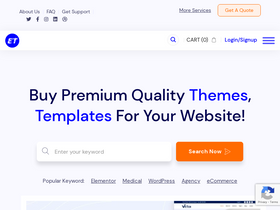 'envytheme.com' screenshot
