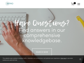 'iapmd.org' screenshot