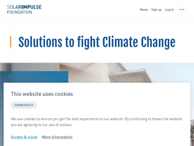 'solarimpulse.com' screenshot