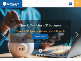 'ourheritage.bank' screenshot