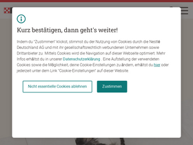 'purina.de' screenshot