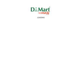 'dmart.in' screenshot