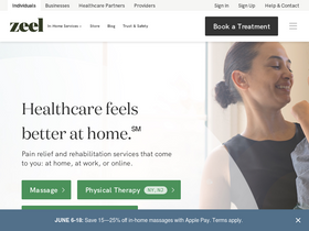 'zeel.com' screenshot