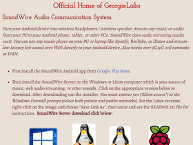 'georgielabs.net' screenshot