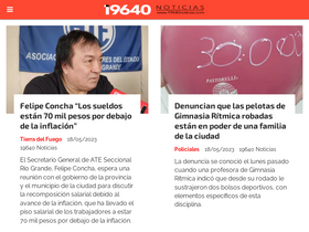 '19640noticias.com' screenshot