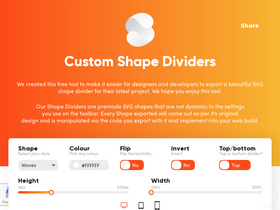 'shapedivider.app' screenshot